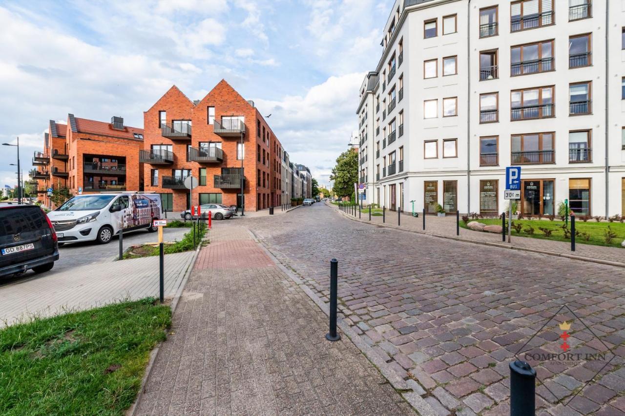 Comfort Inn Apartments - Gdansk,Angielska Grobla Exterior foto